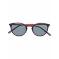 Etnia Barcelona round frame sunglasses - Brown