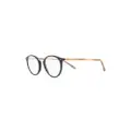 Etnia Barcelona Truman round frame glasses - Black