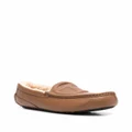 UGG x Telfar embossed-logo loafers - Brown