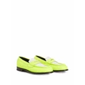 Giuseppe Zanotti Euro two-tone leather loafers - Yellow