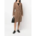 Maison Martin Margiela Pre-Owned 2000s belted trench coat - Brown