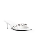 Balenciaga Cagole Arena 70mm sandals - White