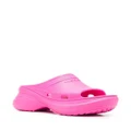 Balenciaga x Crocs™ platform slide sandals - Pink