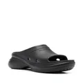 Balenciaga x Crocs platform pool slides - Black