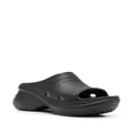 Balenciaga x Crocs™ platform pool slides - Black