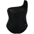 Balenciaga lurex one-piece swimsuit - Black