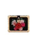 Dolce & Gabbana Dolce Box raffia top-handle bag - Black