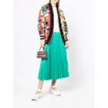 CHANEL Pre-Owned 1990s graphic-print quilted cardigan - Multicolour