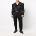 Balmain cropped tapered trousers - Black