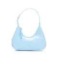 BY FAR Baby Amber semi-patent leather shoulder bag - Blue