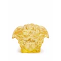 Versace Medusa Lumiere crystal paperweight - Yellow