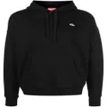 Diesel S-Rob-Doval-PJ cotton hoodie - Black