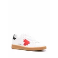 Dsquared2 logo-print low top sneakers - White