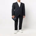 Valentino Garavani wool-blend tailored trousers - Blue