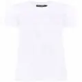 Dolce & Gabbana openwork-logo cotton T-shirt - White