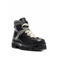Bally lace-up leather boots - Black