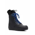 Bally chunky lace-up boots - Black