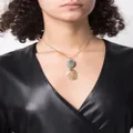 ISABEL MARANT stone pendant necklace - Gold