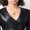 ISABEL MARANT stone pendant necklace - Gold