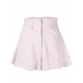 IRO herringbone weave mini shorts - Pink