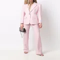 Alexander McQueen single-breasted wool blazer - Pink