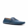 Tod's Gommino leather moccasin loafers - Blue