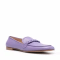 Gianvito Rossi Belem braided loafers - Purple