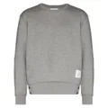 Thom Browne RWB stripe cotton sweatshirt - Grey