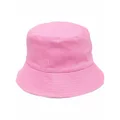 Nanushka Caran monogram-embroidered bucket hat - Pink