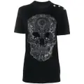 Philipp Plein skull-baroque print T-shirt - Black