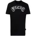 Philipp Plein embellished-logo T-shirt - Black