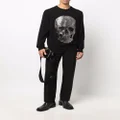 Philipp Plein Iconic Skull cashmere sweater - Black