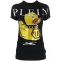 Philipp Plein Duck Stones round-neck T-shirt - Black