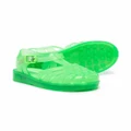 Mini Melissa strap-design sandals - Green