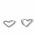 John Hardy Classic Chain Manah hoop earrings - Silver