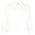 izzue V-back shirt - White