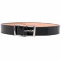 Dsquared2 logo-embossed leather belt - Black