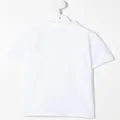 Comme Des Garçons Play Kids heart-logo cotton polo shirt - White