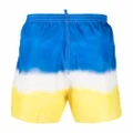 Dsquared2 spray-paint print swim shorts - Blue