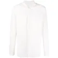 Rick Owens plain long-sleeve shirt - White