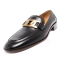 Tod's chain-link detail loafers - Black
