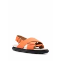 Marni Fussbett sandals - Orange