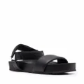 Vic Matie logo touch-strap sandals - Black