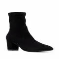 Stuart Weitzman 65mm suede ankle-boots - Black
