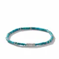 John Hardy sterling silver Classic Chain turquoise bracelet - Blue
