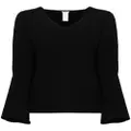 Wolford A-shape cashmere top - Black