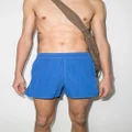 MARANT Vicente contrast-stitch swim shorts - Blue