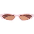 Balenciaga Eyewear Twist cat-eye frame sunglasses - Pink