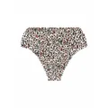Nanushka leopard-print high-rise bikini briefs - Neutrals