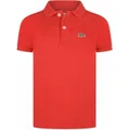 Lacoste Kids embroidered logo cotton polo shirt